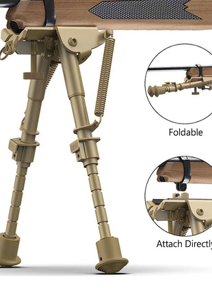 The foldable bipod
