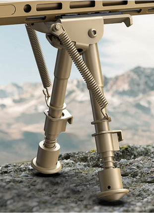 The sturdy bipod suitable for hunting 