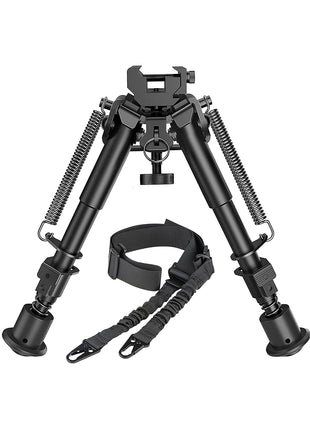 Rifle Bipod with Adapter and Two Point Rifle Sling