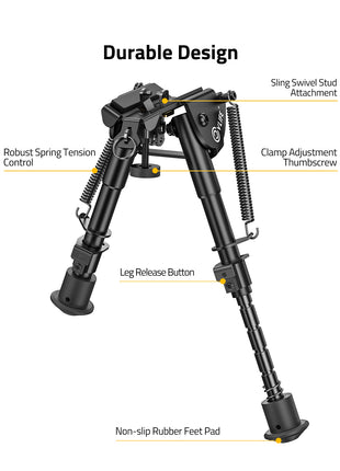 The bipod with a enduring design