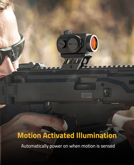 The Red Dot Sight of Motion Activated Illumination