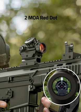 2 MOA Red Dot Sight Scope