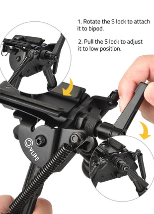 The install method of the bipod