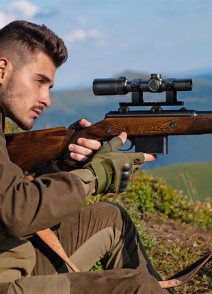 The rifle scopes is suitable for shooting and hunting