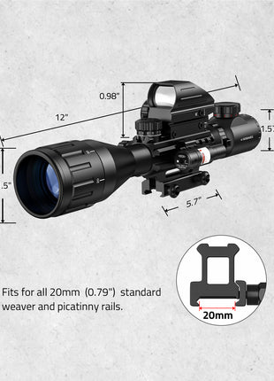 20mm Picatinny Mount for Rifle Scope