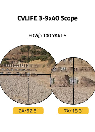 CVLIFE 3-9x40 Scope