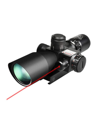 The most people like the green dot illumined rifle scopes