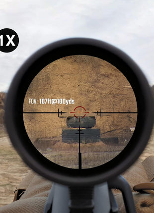 CVLIFE 1-6X24 LPVO Rifle Scope