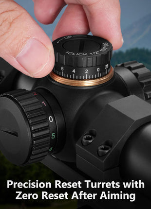 Precision Reset Turrets withZero Reset After Aiming