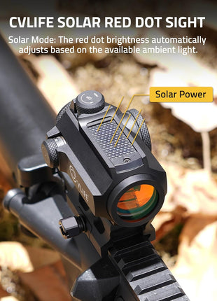 CVLIFE SOLAR RED DOT SIGHT