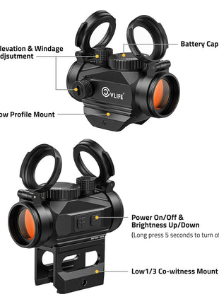 CVLIFE Red Dot Sight