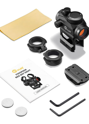 The Package of CVLIFE Red Dot Sight