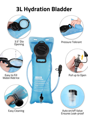 CVLIFE Versatile Hydration Backpack