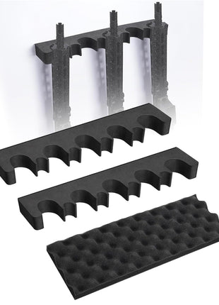 CVLIFE Indoor Foam Gun Rack for Storage Rifle Rack with Magnetic Strip