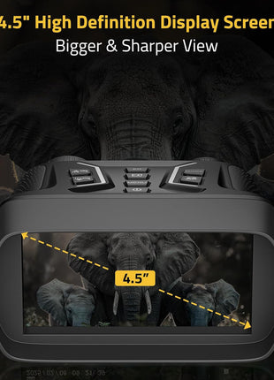 4.5" High Definition Display Screen