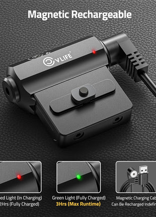 CVLIFE Red/Green Laser Sight with Magnetic Recharging