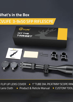 The cvlife rifle scope parts catalog