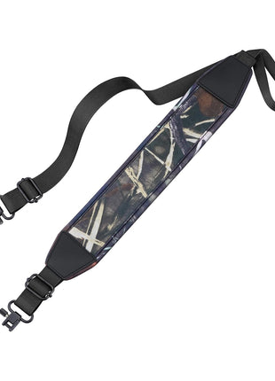 CVLIFE Two Point Rifle Sling with Wide Neoprene Padded - Black