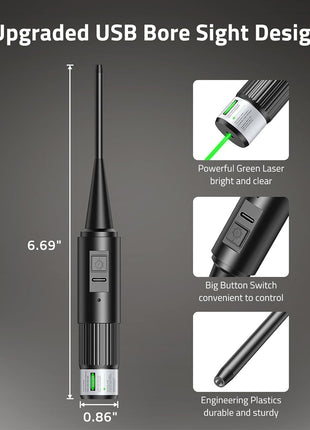 CVLIFE Upgraded USB Bore Sight