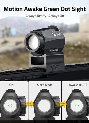 Motion Awake Green Dot Sight