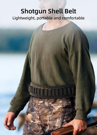 Lightweught, Portable and Comfortable Shotgun Shell Belt