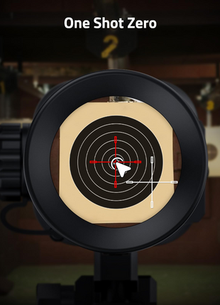 one shot zero from CVLIFE BearPower 25mm 384×288 Thermal Rifle Scope