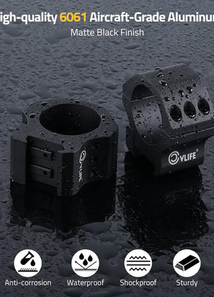 CVLIFE 30mm Scope Rings Mount for Picatinny Rails