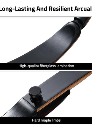 long-lasting and resilient arcuale - CVLIFE 62" Recurve Bow and Arrow Set
