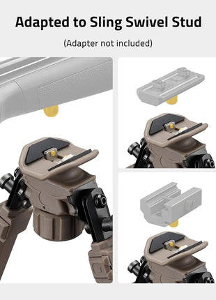 CVLIFE Bipod Adapted to Sling Swivel Stud