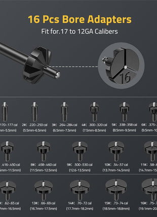 CVLIFE Bore Sight Laser Kit geeignet für 0,17 bis 12GA Kaliber