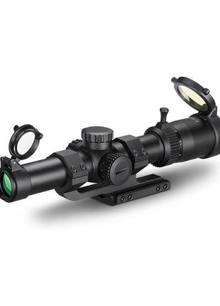 CVLIFE EagleFeather 1-8x24 LPVO Rifle Scope -Circle Dot Reticle