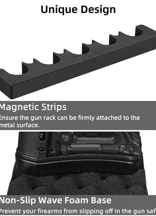 CVLIFE Indoor Foam Gun Rack for Storage Rifle Rack with Magnetic Strip