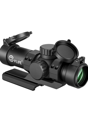 CVLIFE JackalHowl 4x30 Compact Rifle Scope - BDC-II