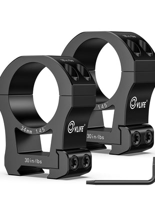 CVLIFE Precision Scope Rings Mount-34mm