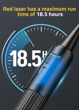 CVLIFE Red Laser Has a Maximum Run Time of 18.5 Hours