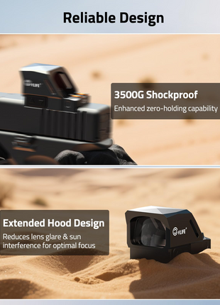 reliable design of this dot sight