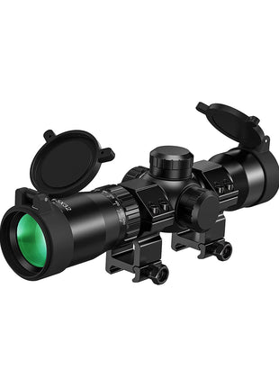 CVLIFE 1.5-5x32 Crossbow Scope Red Green Illuminated Optic Scope