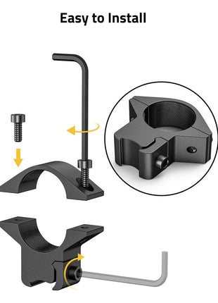 Easy to Install Dovetail Rings Mounts for Scopes