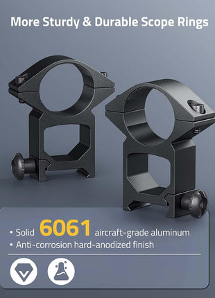 Sturdy and Enduring Scope Rings for Picatinny Rails