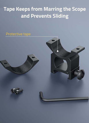 Scope Rings Mount with Protective Tape