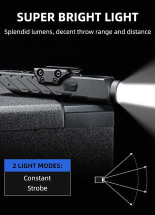 Bright Light Tactical Flashlight with 2 Light Modes