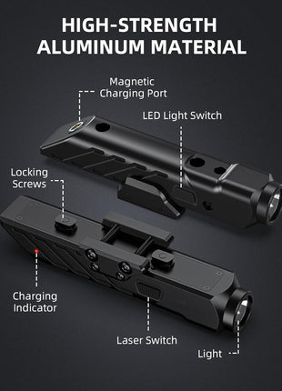 High Quality Tactical Flashlight Structure