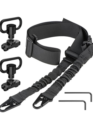 CVLIFE 2 Point Sling Adjustable Length Rifle Sling with Sling Swivels