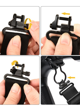 How to Install the Sling Swivels with 2 Point Sling