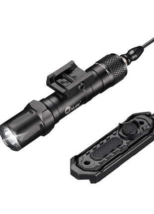 CVLIFE 2000 Lumens Tactical Flashlight USB Rechargeable Tactical Light