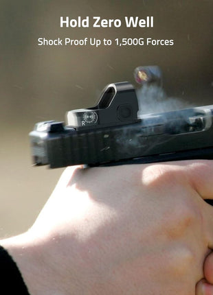 Red Dot Sight for Pistols Hold Zero Well