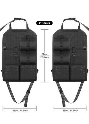 2 Packs Automative Gun Racks for Truck Size Details