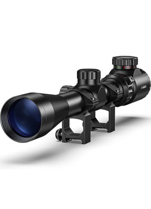 CVLIFE 3-9x40 Rifle Scope Red & Green Illuminated Optical Scope
