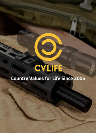 CVLIFE 45 Degree M-Rail Mount for Tactical Flashlight