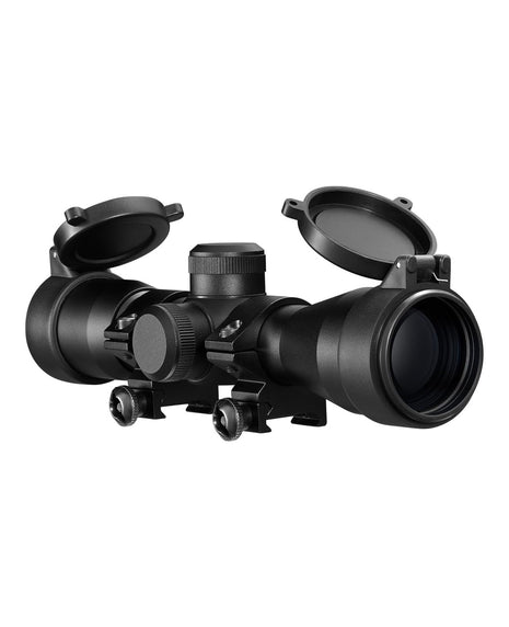 4x32 tactical riflescope with lens cover for hunting and shooting